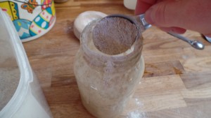 Adding rye flour