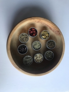 sample herbal tea