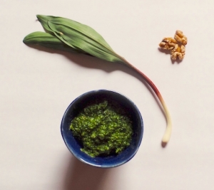 wild leek pesto