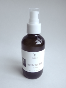 Birch tar oil
