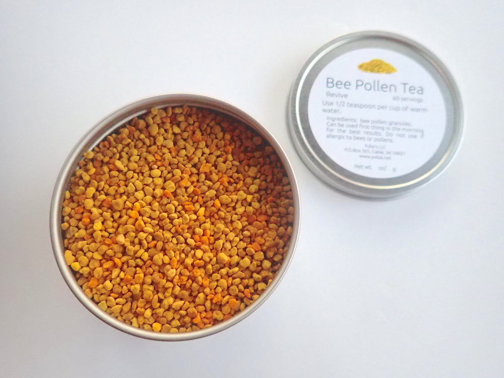 Bee pollen tea – your new natural energy drink.