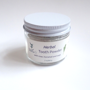 herbal tooth powder