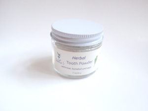 herbal tooth powder