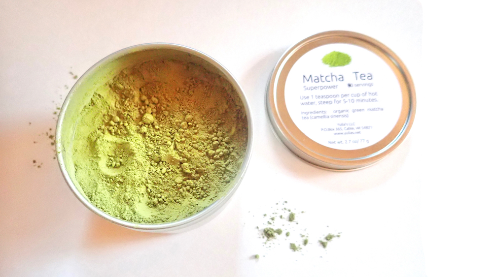 Matcha – green powder with the great power.