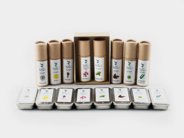 Eco lip balm gift box (includes 2 tubes)