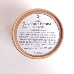 Natural Henna Hair Dye