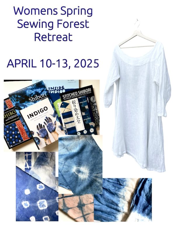 Sewing Weekend Spring Forest Retreat